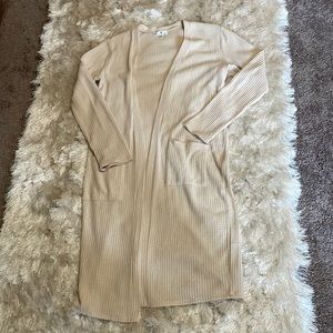 Cream cardigan
